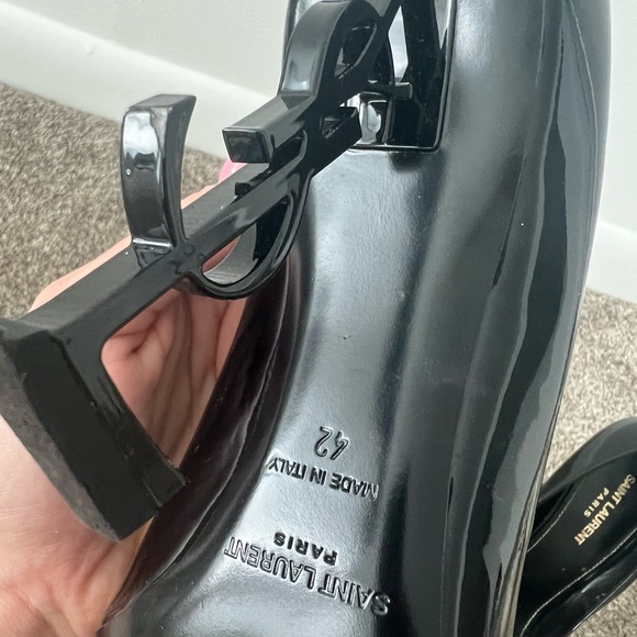 SAINT LAURENT OPIUM heels black - Picture 3 of 3
